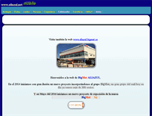 Tablet Screenshot of aliazul.net